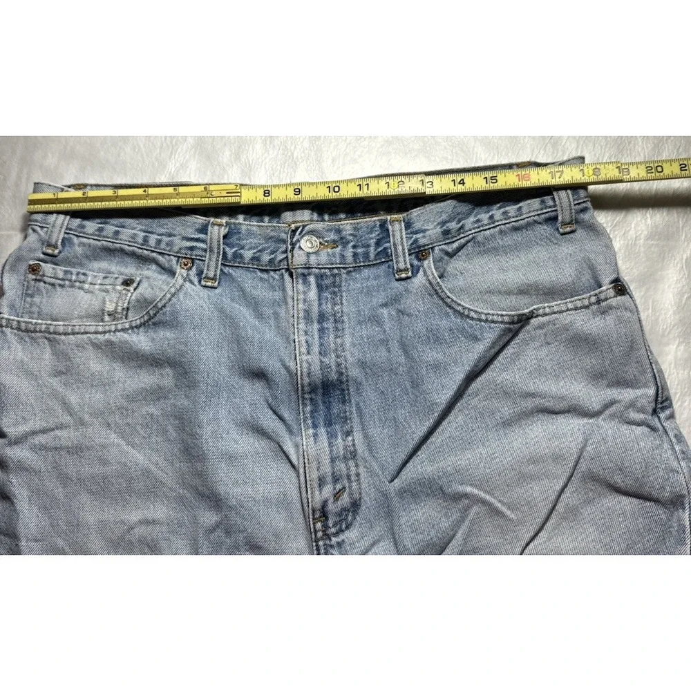 VTG Levi's 505 Mens 38 Waist Denim Cutoff Shorts High Rise Distressed Canada